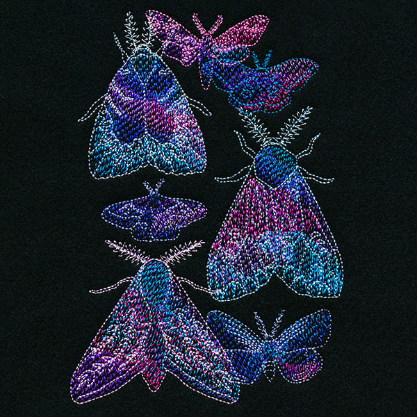 Magical Moth Collage
