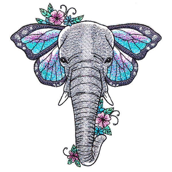 Butterfly Dreams Elephant