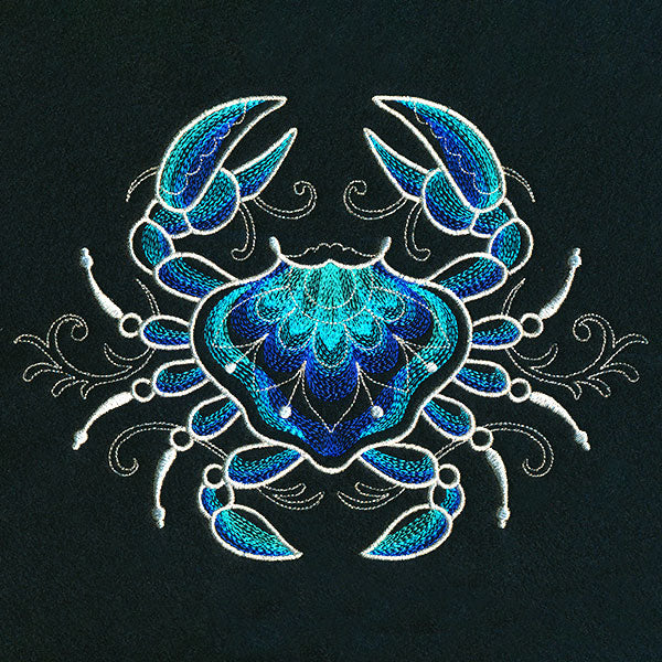 Silvered Mirage Crab