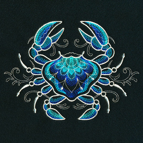 Silvered Mirage Crab