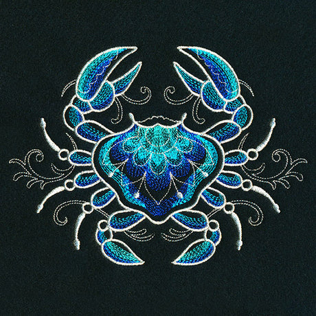 Silvered Mirage Crab