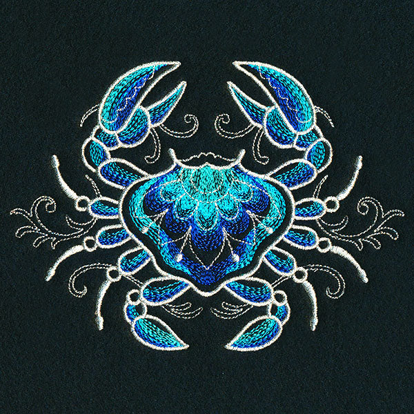 Silvered Mirage Crab