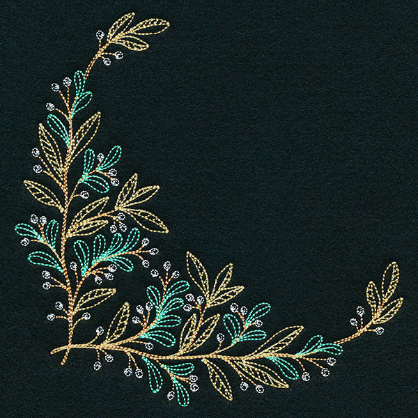 Festive Mistletoe Corner