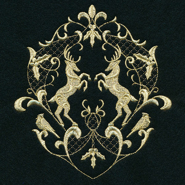 Glistening Holiday Crest