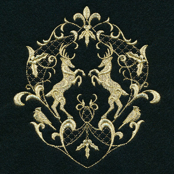 Glistening Holiday Crest