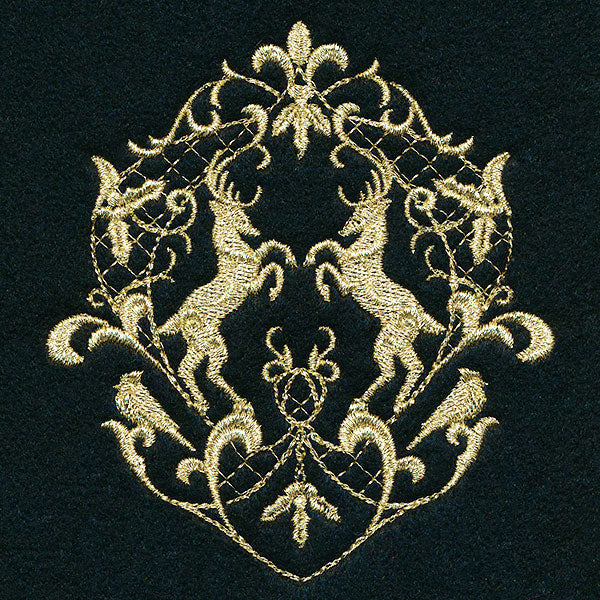 Glistening Holiday Crest