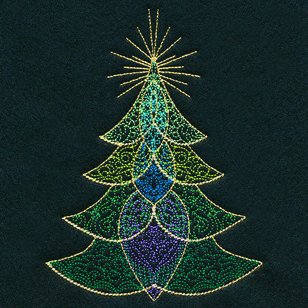 Glimmering Christmas Tree