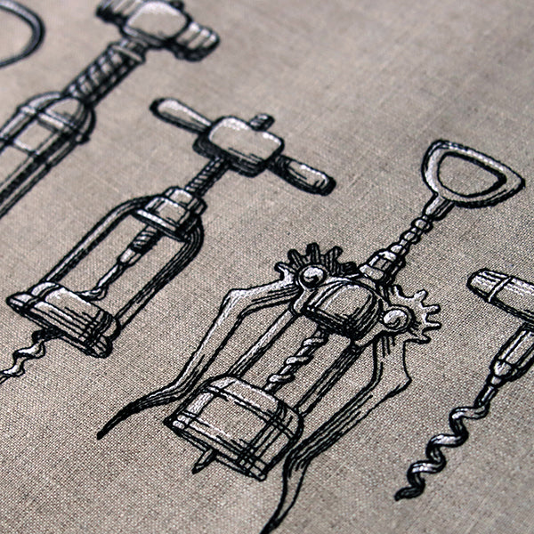 Sip Sip Hooray Corkscrew Border