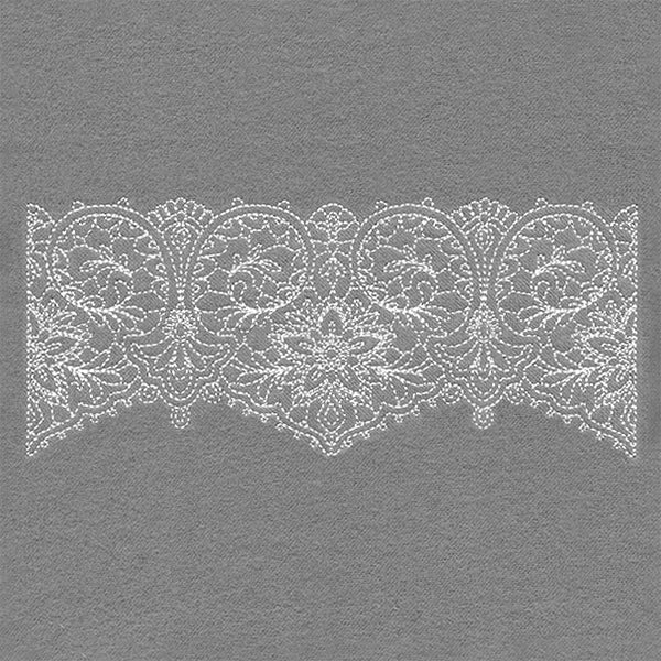 Whimsical Mask Motif - Delicate Blooms