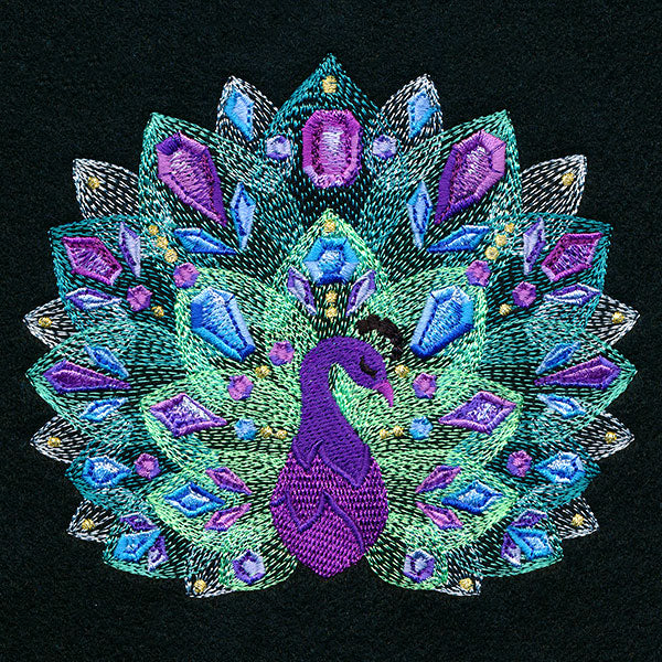 Bejeweled Peacock