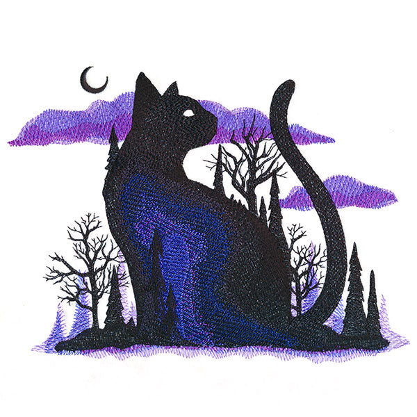 Midnight Forest Kitty