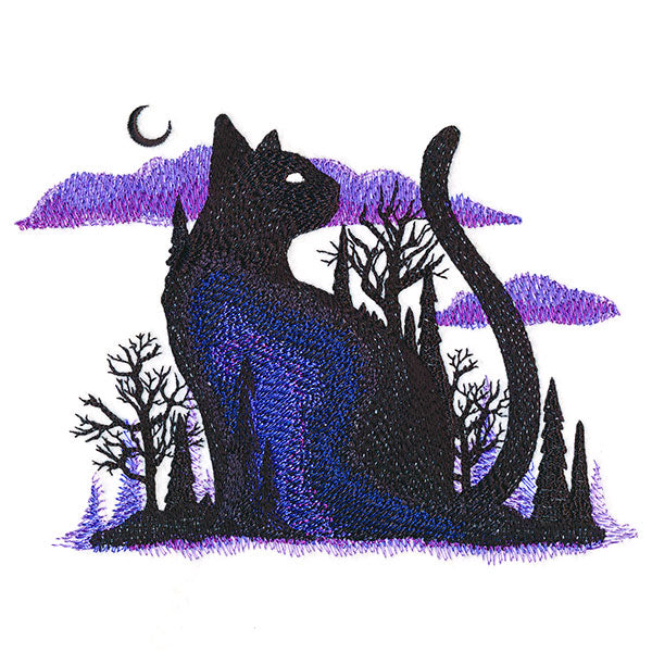 Midnight Forest Kitty