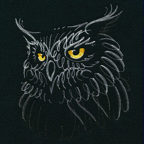 Calligraphic Owl