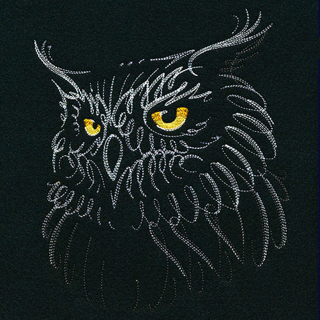 Calligraphic Owl