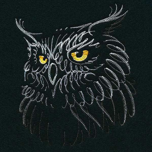 Calligraphic Owl