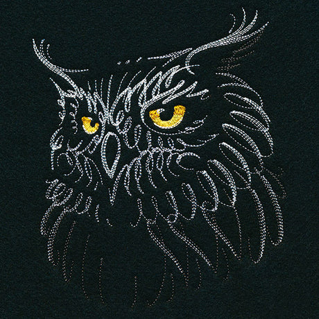 Calligraphic Owl