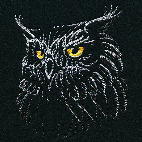 Calligraphic Owl