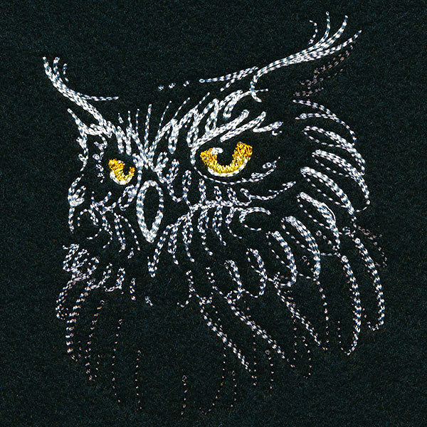 Calligraphic Owl