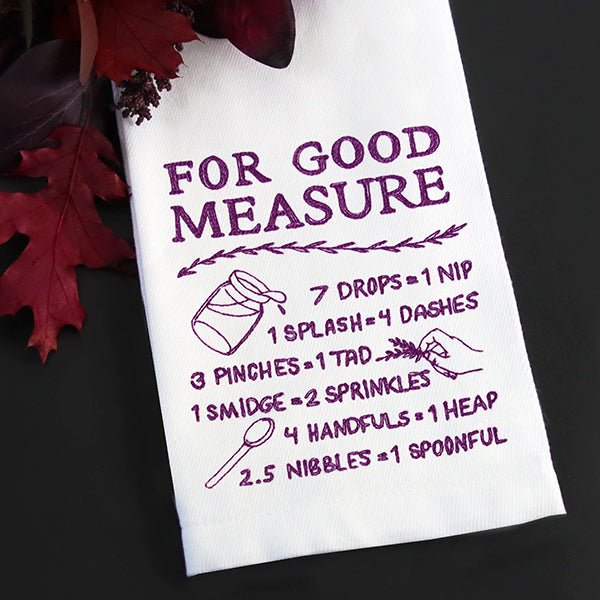 For Good Measure Cooking Chart