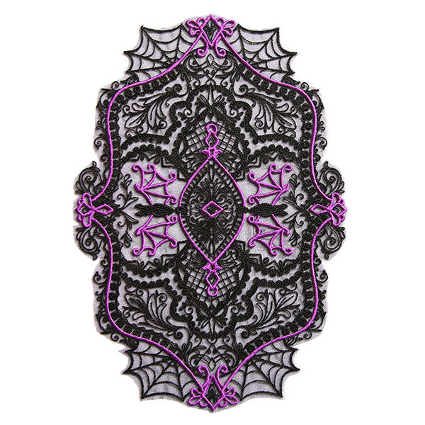 Exquisite Halloween Doily (Freestanding Organza)