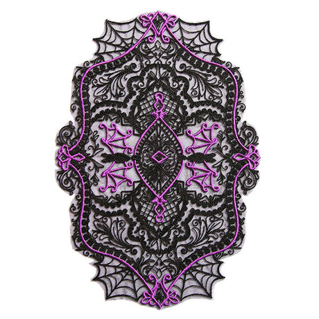 Exquisite Halloween Doily (Freestanding Organza)