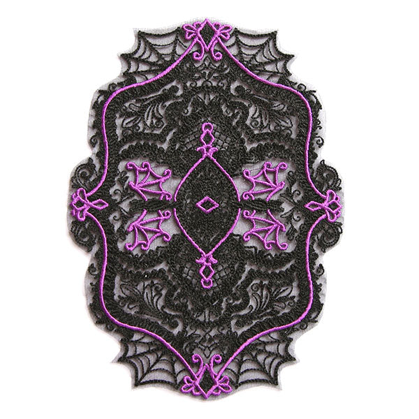 Exquisite Halloween Doily (Freestanding Organza)