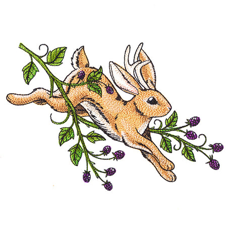 Woodland Enchantment Jackalope