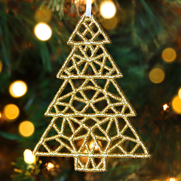 Festive Tidings Christmas Tree (Lace)