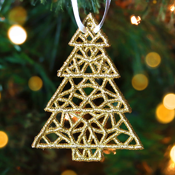 Festive Tidings Christmas Tree (Lace)