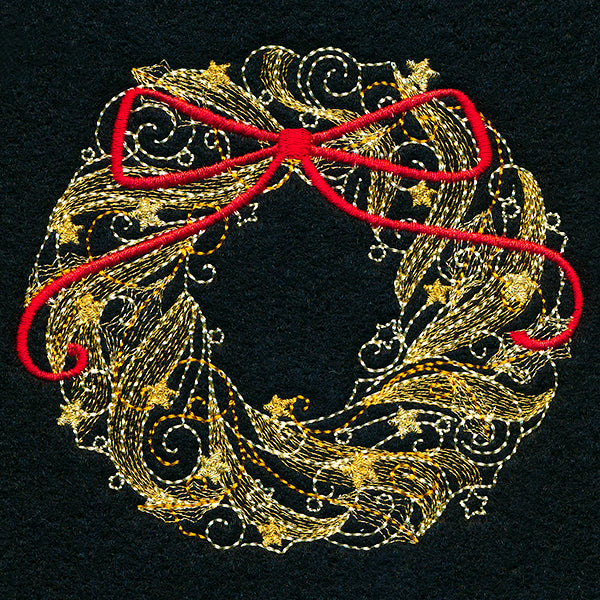 Twinkling Mirage Christmas Wreath