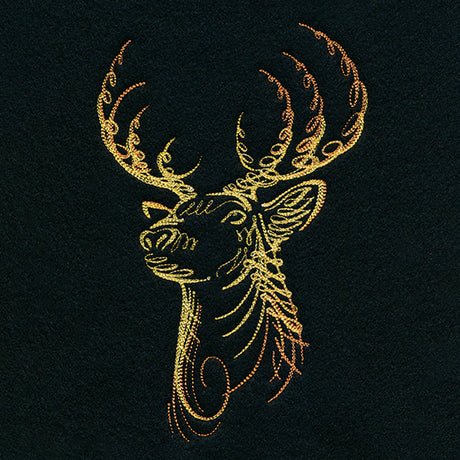 Calligraphic Reindeer