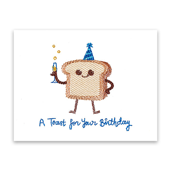 A Toast For Your Birthday (Cardstock)