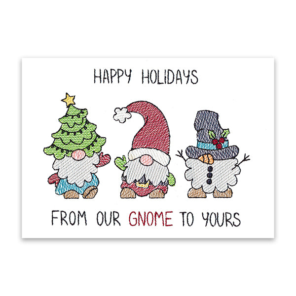From Our Gnome To Yours (Cardstock)
