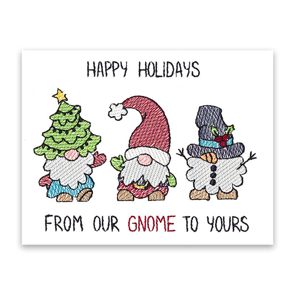 From Our Gnome To Yours (Cardstock)