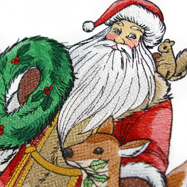 Classic Yuletide Santa