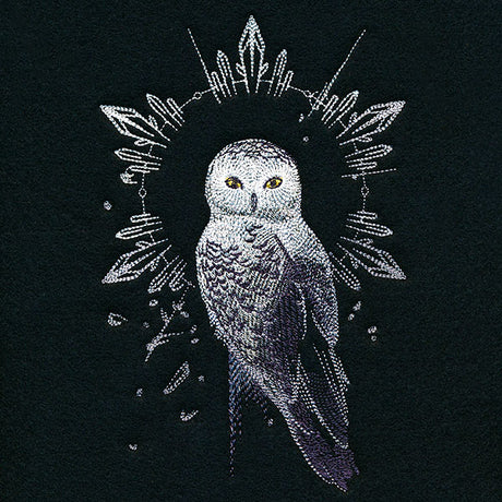 Majestic Winter Owl