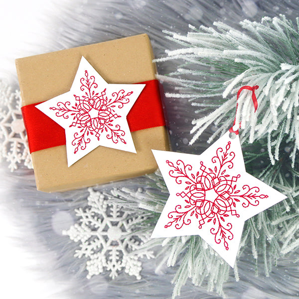 Simply Festive Star Ornament (Cardstock)