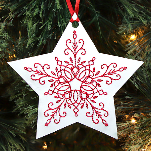 Simply Festive Star Ornament (Cardstock)