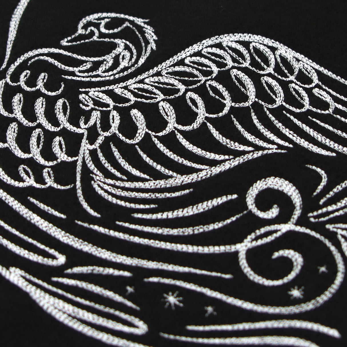 Calligraphic Winter Swan