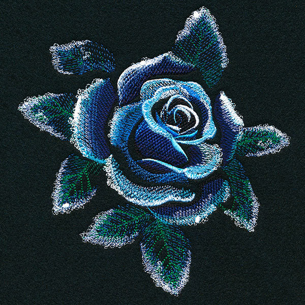 Frosted Midnight Rose