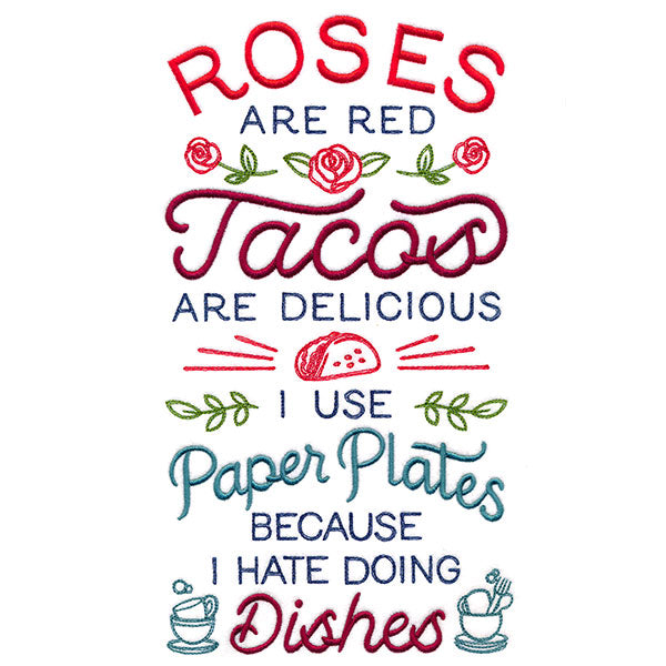 I Use Paper Plates Because I Hate Doing Dishes