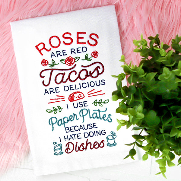 I Use Paper Plates Because I Hate Doing Dishes