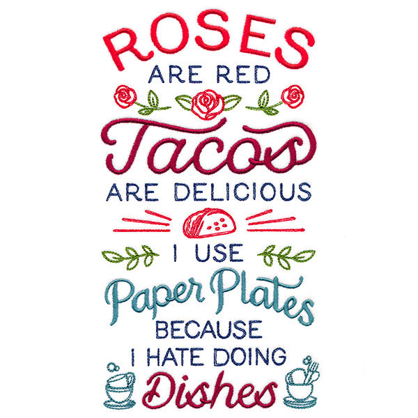 I Use Paper Plates Because I Hate Doing Dishes