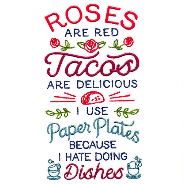 I Use Paper Plates Because I Hate Doing Dishes