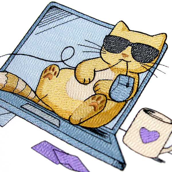 Purr-fectly Cool Co-worker