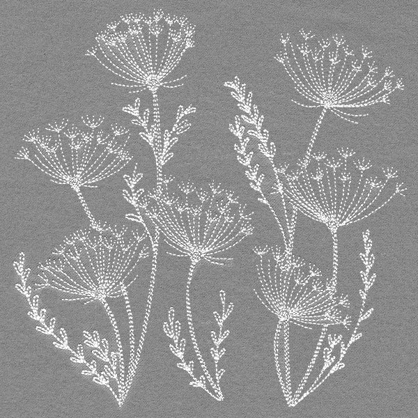 Blooming Queen Anne's Lace Square