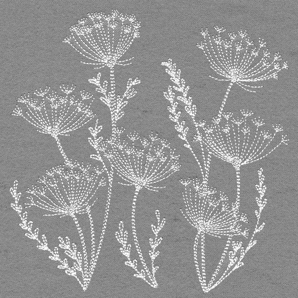 Blooming Queen Anne's Lace Square