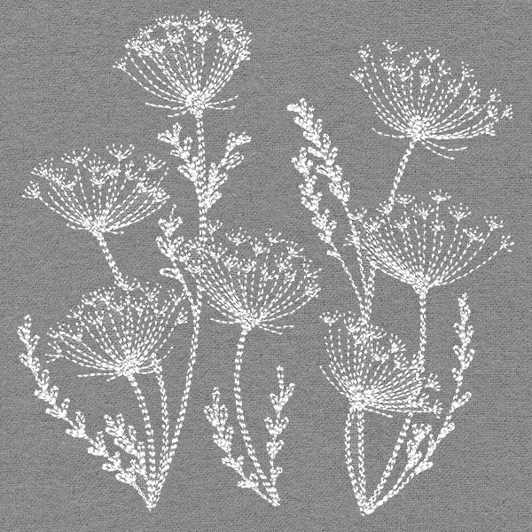 Blooming Queen Anne's Lace Square