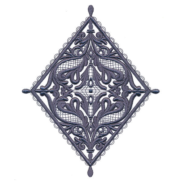 Intricate Florals Diamond