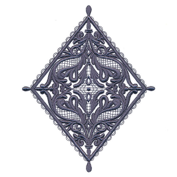 Intricate Florals Diamond